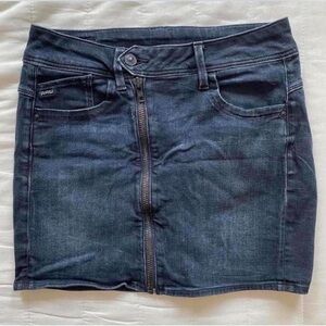 G-Star Women's Dark Blue Mini Skirt